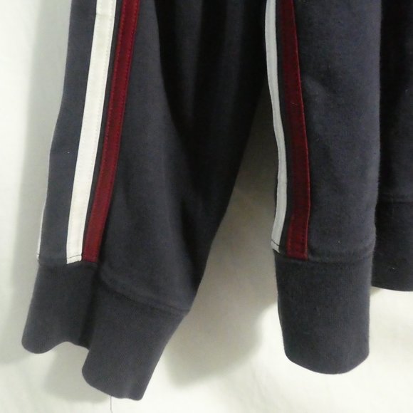 FRENCH CONNECTION, FCUK, size large, full zip striped light jacket, 100% cotton - Picture 14 of 16